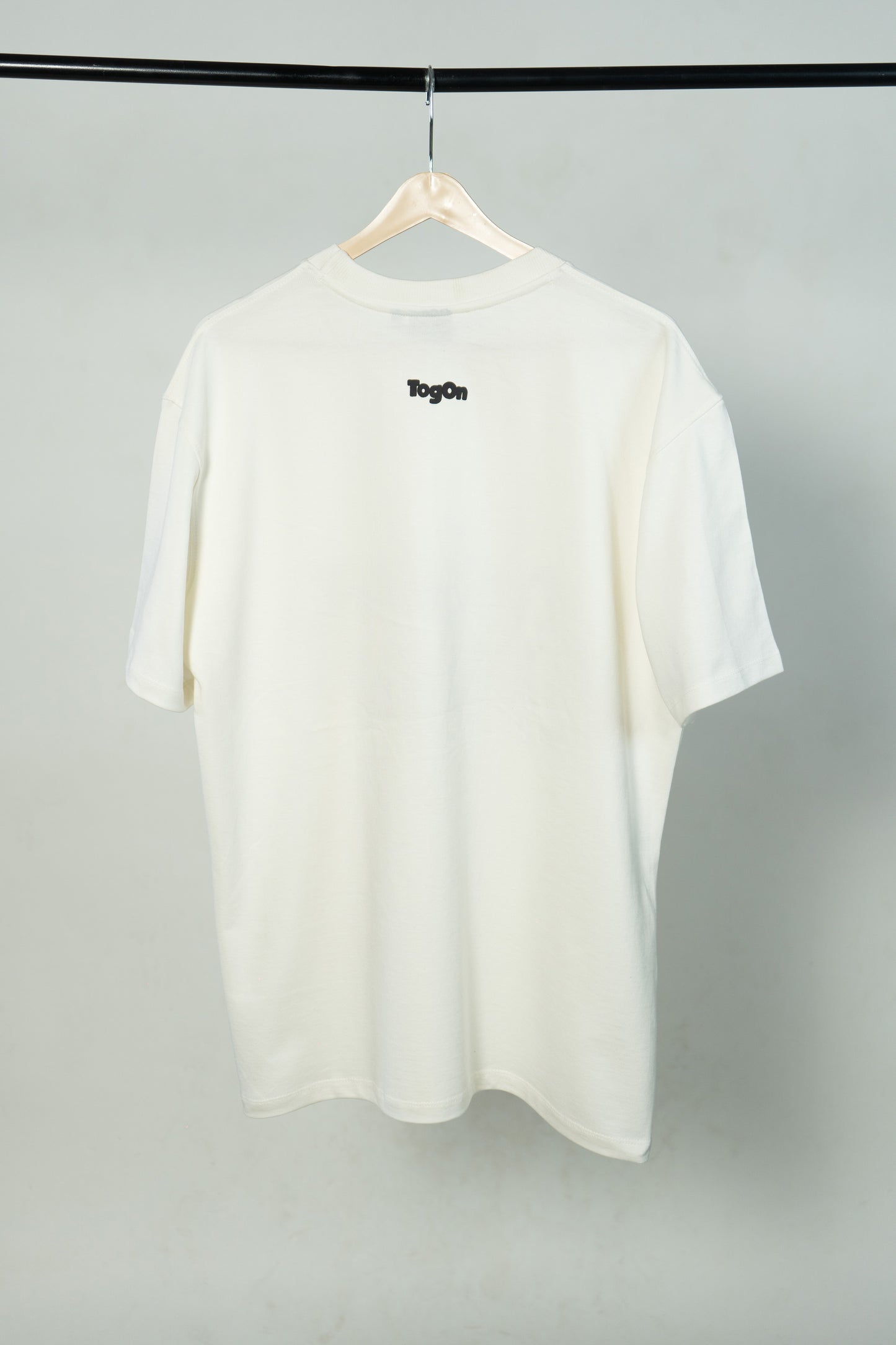 "Fuel Your Fire" Oversized Off-White T-Shirt